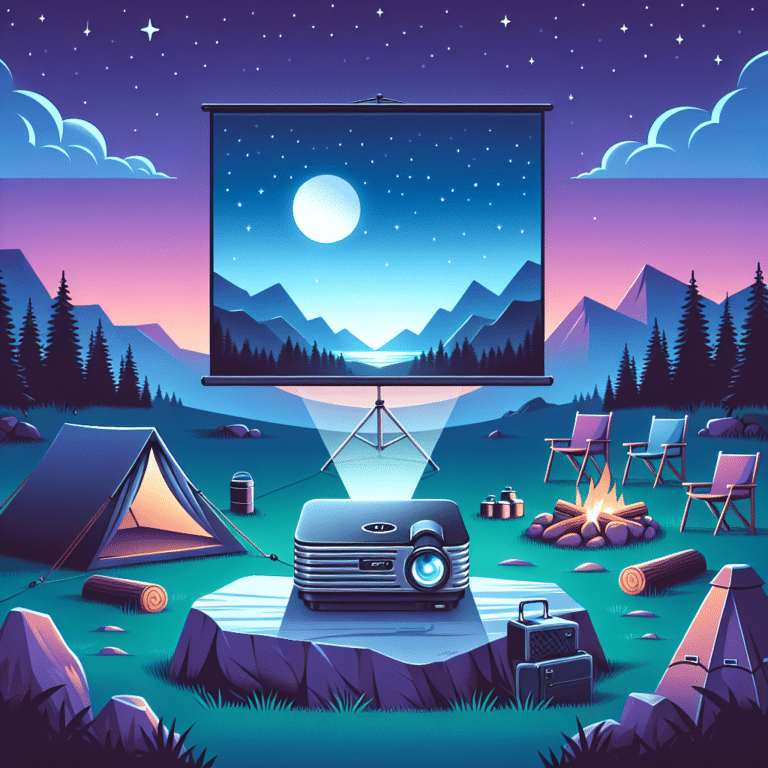 Portable Outdoor Projectors for Camping