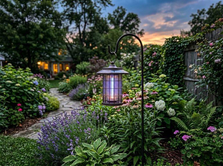 outdoor solar mosquito killer