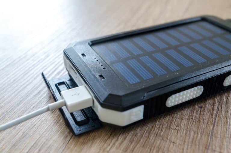small solar battery bank