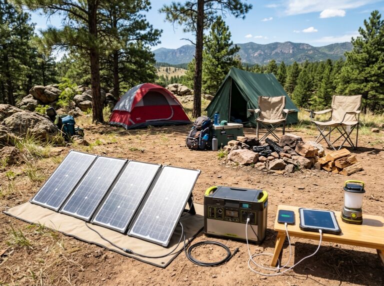portable solar power generator kit