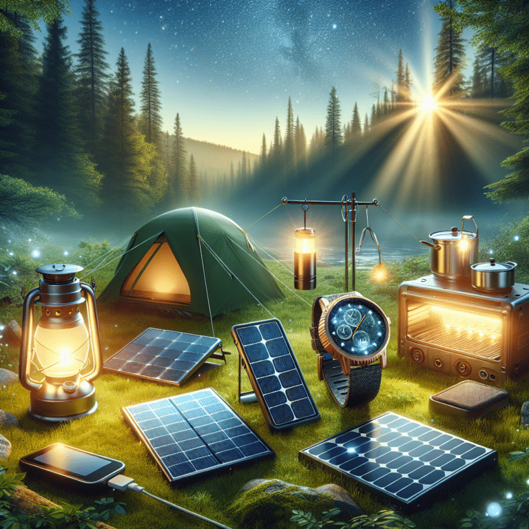 Eco-Friendly Solar Gadgets for Outdoors