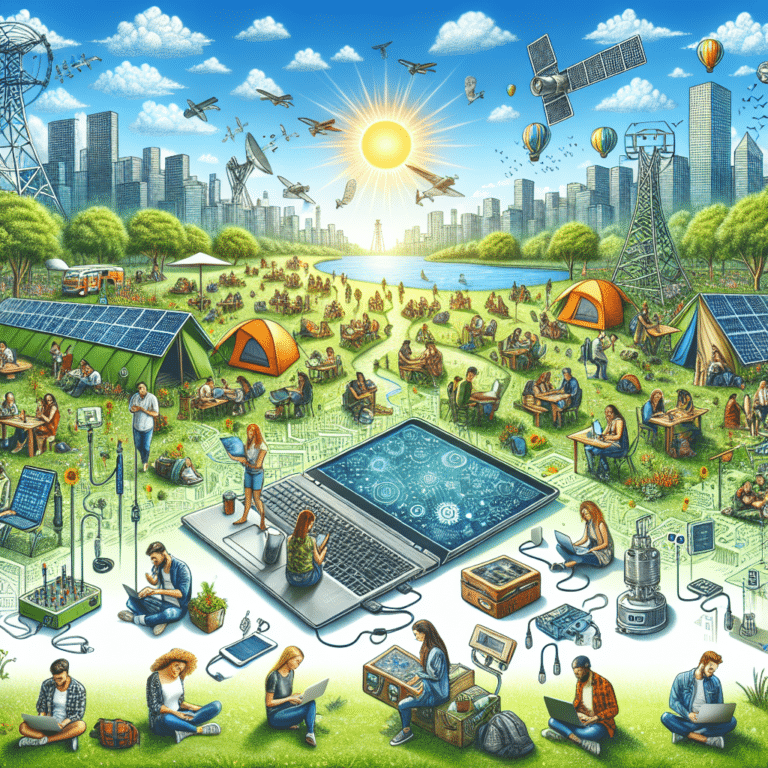 Outdoor Tech: The New Best Friend for Digital Nomads