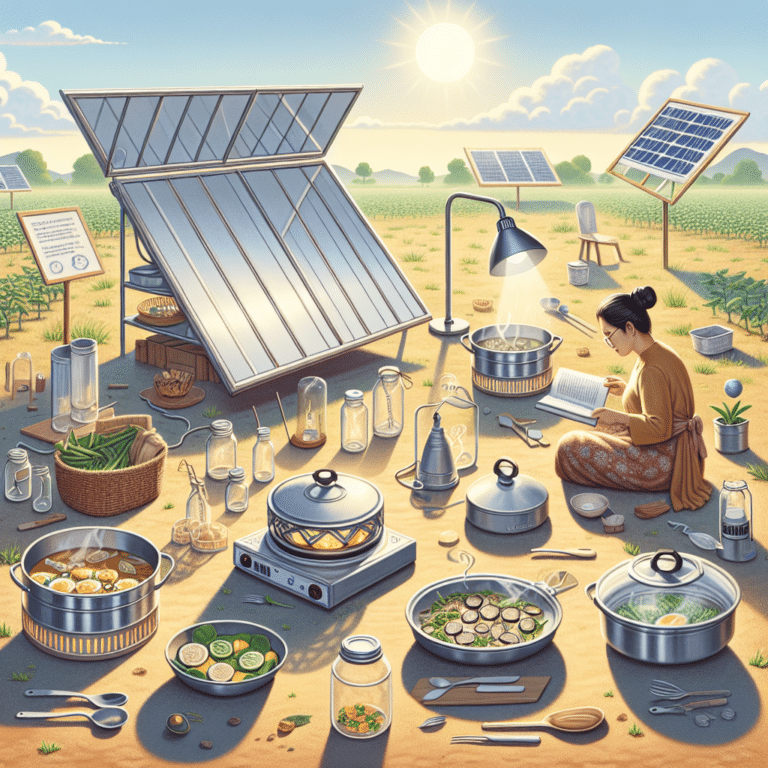 Solar Cooking and Lighting Eco-Tips