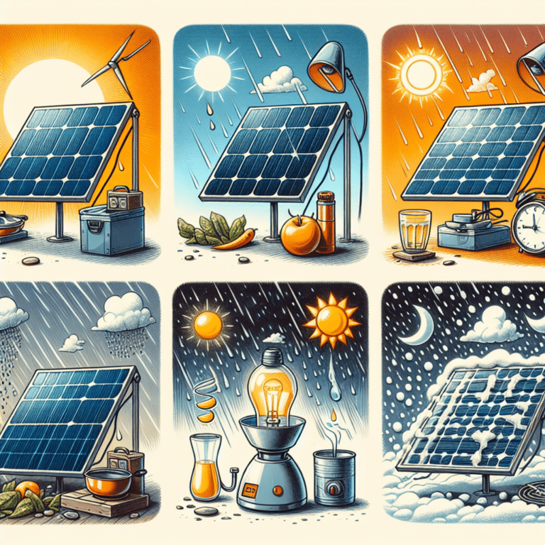 Using Solar Devices in Different Weather Conditions